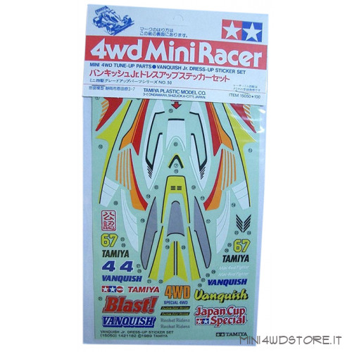 Adesivi per Mini 4WD Vanquish Jr