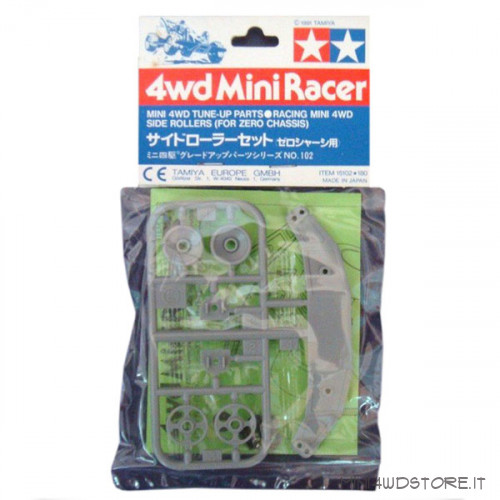 Roller Laterali per Mini 4WD Chassis Zero