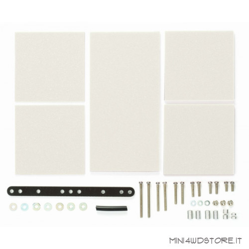Set Freno Spugne 1-2-3mm Bianche