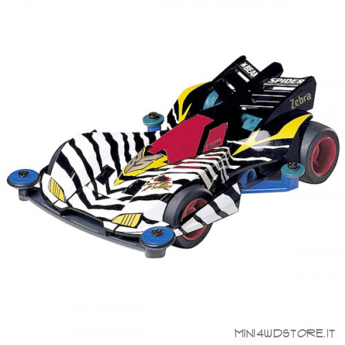 Mini 4WD Beak Spider Zebra 