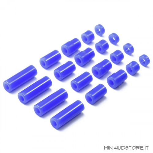Set Spessori in Plastica Light Weight Blu