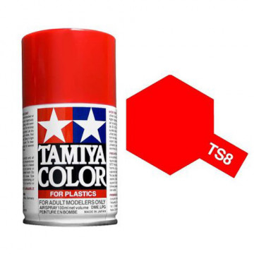 Vernice Spray Tamiya TS-8 Italian Red