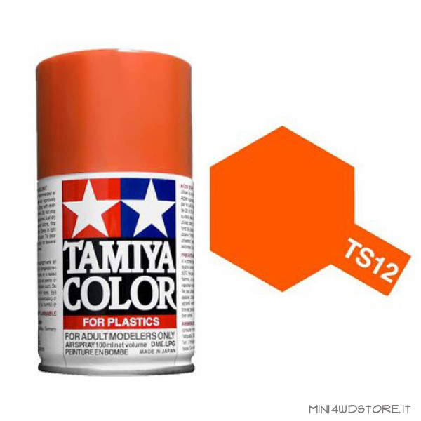 Tamiya TS12 - 85012 - Vernice Spray Tamiya TS-12 Orange