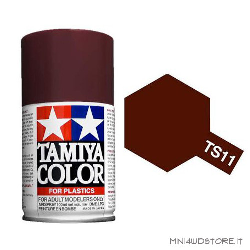 Vernice Spray Tamiya TS-11 Maroon