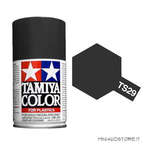 Vernice Spray Tamiya TS-29 Semi Gloss Black