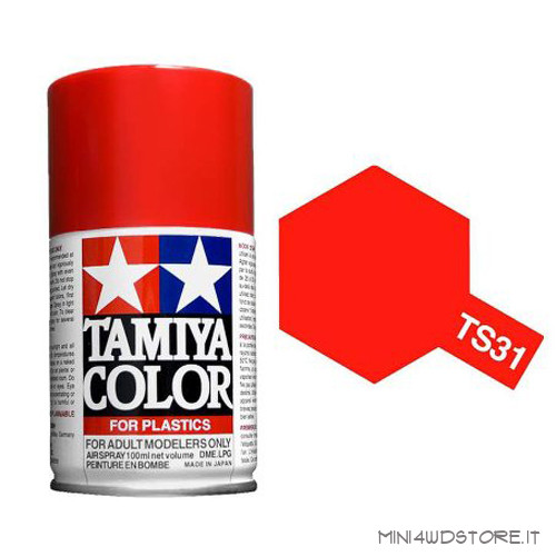 Vernice Spray Tamiya TS-31 Bright Orange