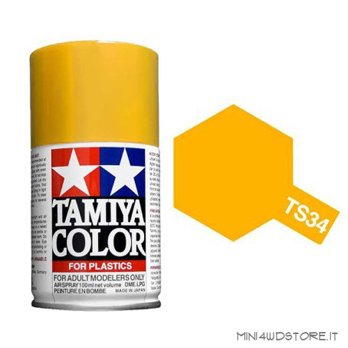 Vernice Spray Tamiya TS-34 Camel Yellow
