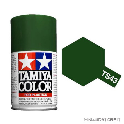Vernice Spray Tamiya TS-43 Racing Green