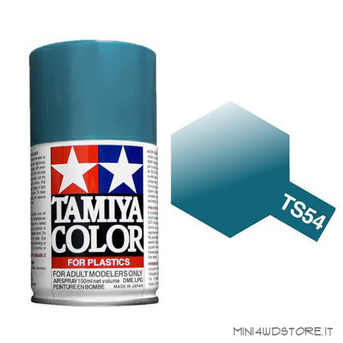 Vernice Spray Tamiya TS-54 Light Metallic Blue