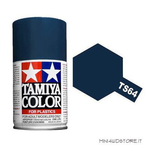 Vernice Spray Tamiya TS-64 Dark Mica Blu