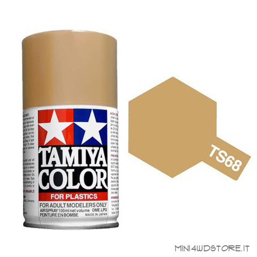 Vernice Spray Tamiya TS-68 Wooden Deck Tan