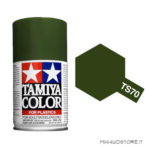 Vernice Spray Tamiya TS-70 Olive Drab Jgsdf