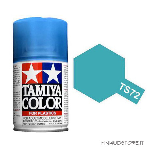 Vernice Spray Tamiya TS-72 Clear Blue