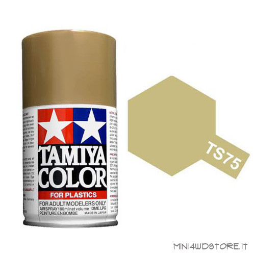 Vernice Spray Tamiya TS-75 Champagne Gold