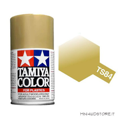 Vernice Spray Tamiya TS-84 Metallic Gold