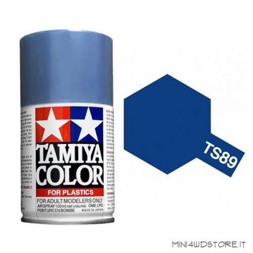 Vernice Spray Tamiya TS-89 Pearl Blu