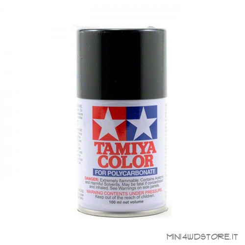 Vernice Spray Tamiya PS-5 Black per Policarbonato