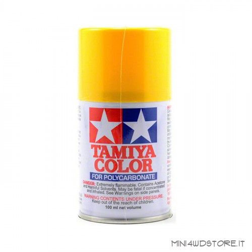 Vernice Spray Tamiya PS-6 Yellow per Policarbonato