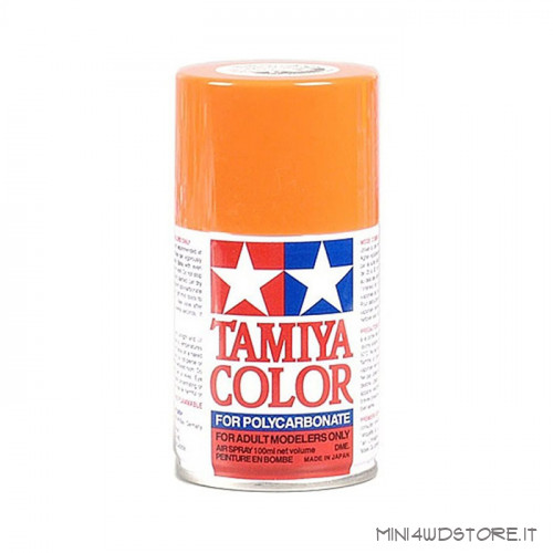 Vernice Spray Tamiya PS-7 Orange per Policarbonato