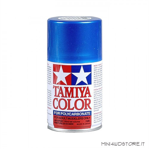 Vernice Spray Tamiya PS-16 Metallic Blue per Policarbonato
