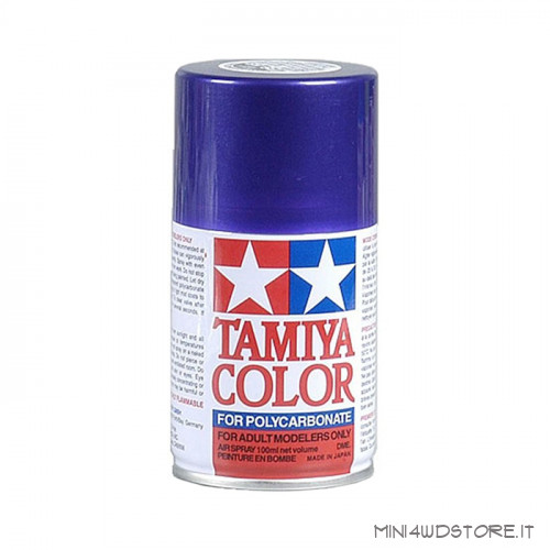 Vernice Spray Tamiya PS-18 Metallic Purple per Policarbonato