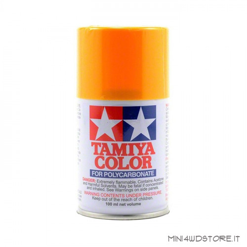 Vernice Spray Tamiya PS-19 Camel Yellow per Policarbonato