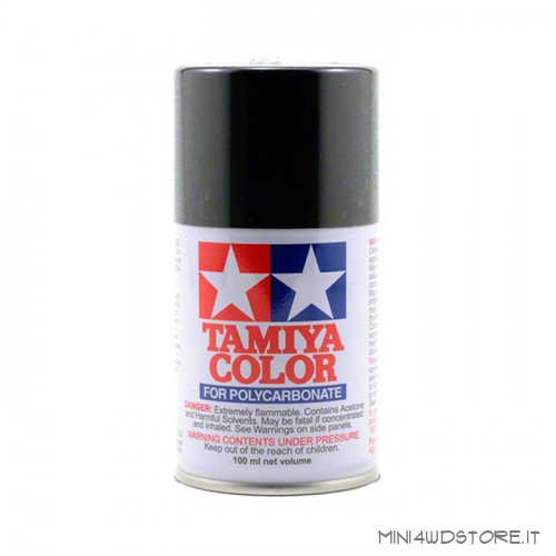 Vernice Spray Tamiya PS-23 Gun Metal per Policarbonato