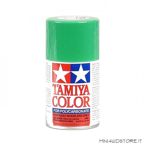Vernice Spray Tamiya PS-25 Bright Green per Policarbonato