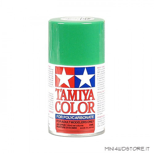 Vernice Spray Tamiya PS-25 Bright Green per Policarbonato