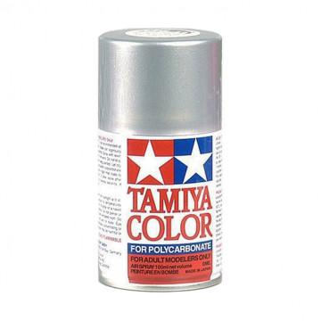 Vernice Spray Tamiya PS-41 Bright Silver per Policarbonato