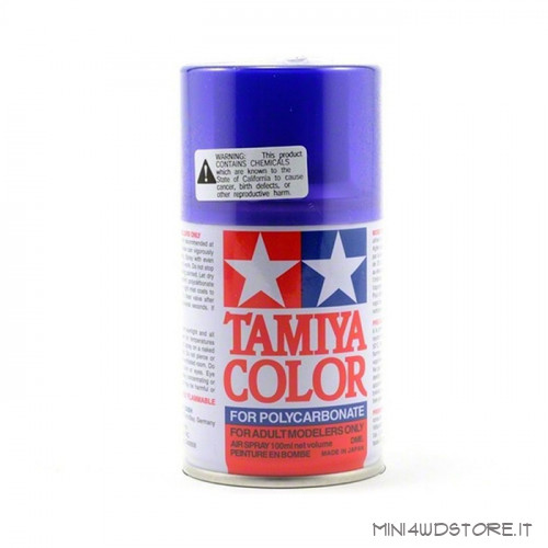 Vernice Spray Tamiya PS-45 Translucent Purple per Policarbonato