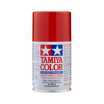 Vernice Spray Tamiya PS-60 Bright Mica Red per Policarbonato