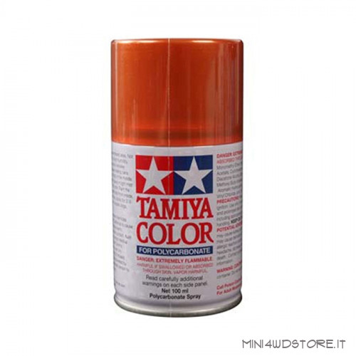 Vernice Spray Tamiya PS-61 Metallic Orange per Policarbonato