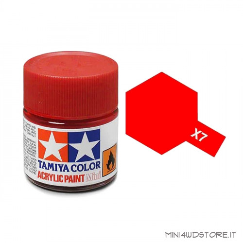 Vernice Acrilica Tamiya Mini X-7 Red
