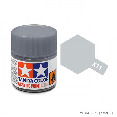 Vernice Acrilica Tamiya Mini X-11 Chrome Silver