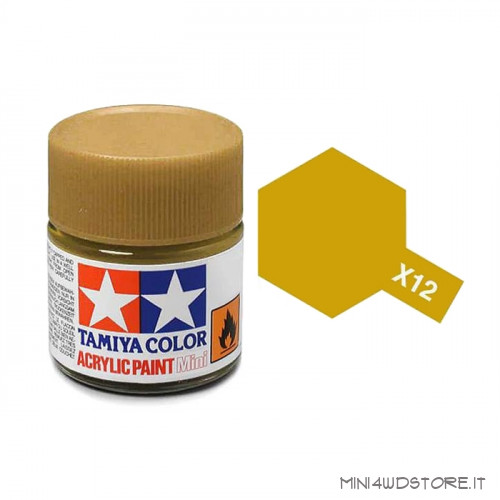 Vernice Acrilica Tamiya Mini X-12 Gold Leaf