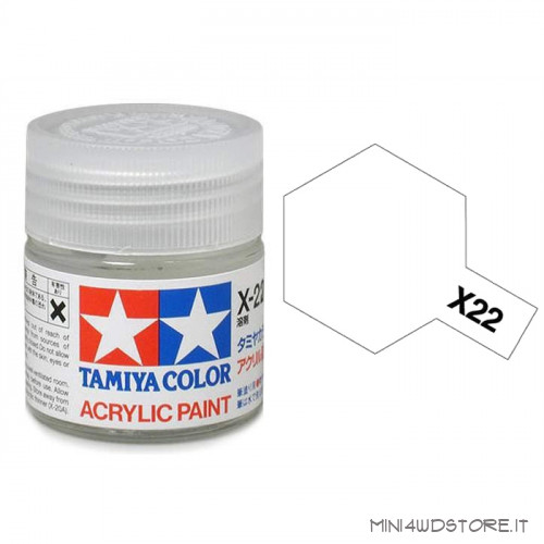 Vernice Acrilica Tamiya Mini X-22 Clear