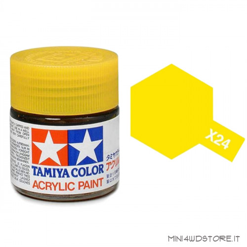 Vernice Acrilica Tamiya Mini X-24 Clear Yellow
