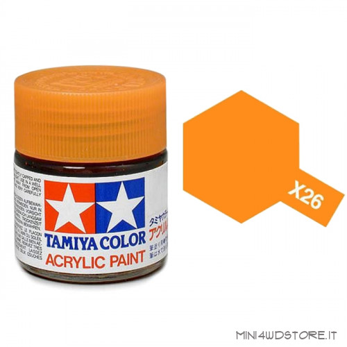 Vernice Acrilica Tamiya Mini X-26 Clear Orange