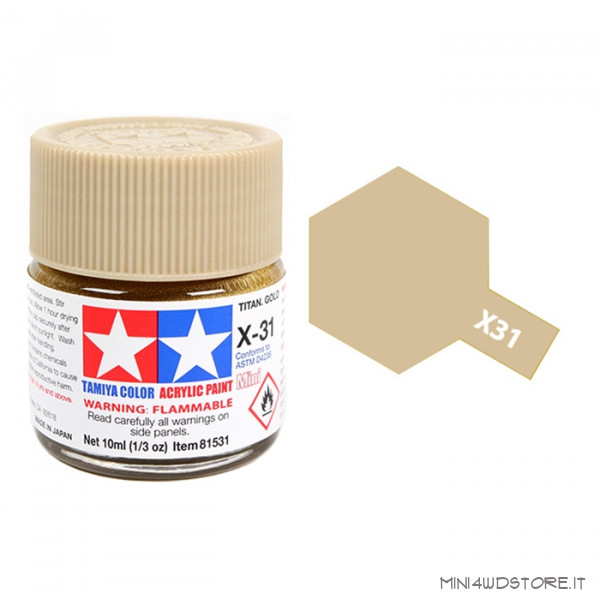 Tamiya Flacone Di Vernice Acrilica Mini XF-56, Grigio Metallizzato, 10 Ml - Foto 5