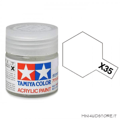 Vernice Acrilica Tamiya Mini X-35 Semi Gloss Clear