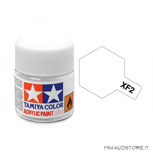Vernice Acrilica Tamiya Mini XF-2 Flat White