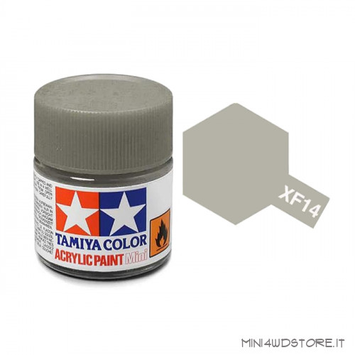 Vernice Acrilica Tamiya Mini XF-14 J.A. Grey