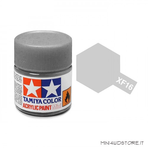 Vernice Acrilica Tamiya Mini XF-16 Flat Aluminium