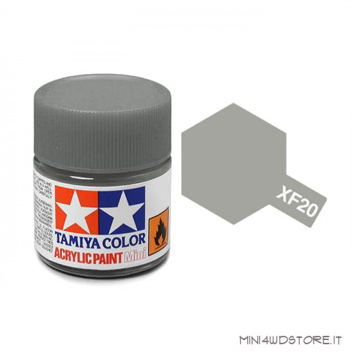 Vernice Acrilica Tamiya Mini XF-20 Medium Grey
