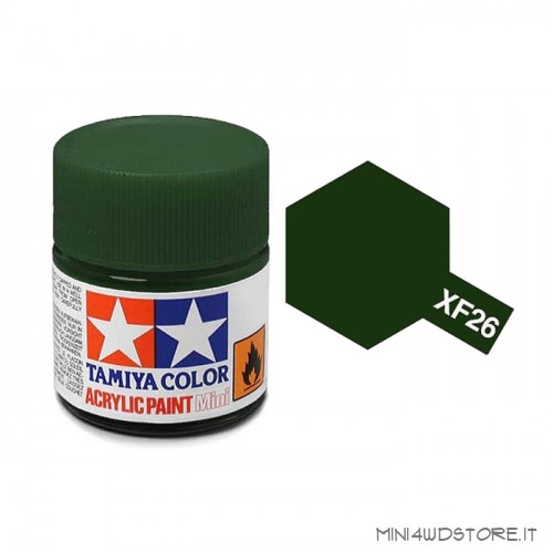 Vernice Acrilica Tamiya Mini XF-26 Deep Green