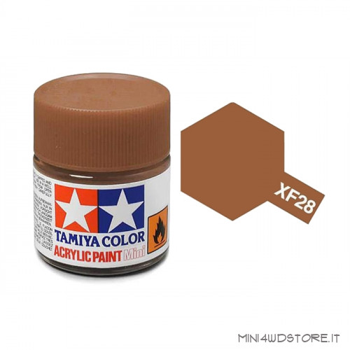Vernice Acrilica Tamiya Mini XF-28 Dark Copper