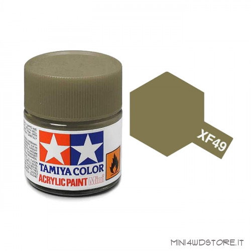 Vernice Acrilica Tamiya Mini XF-49 Khaki