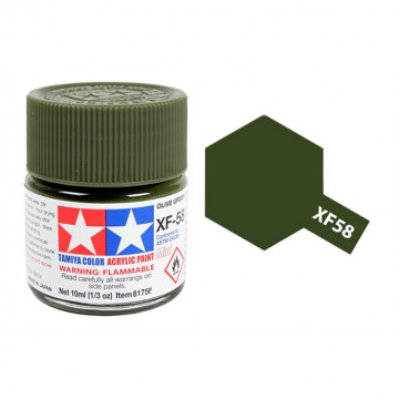 Vernice Acrilica Tamiya Mini XF-58 Olive Green
