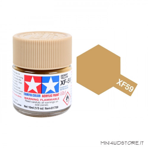 Vernice Acrilica Tamiya Mini XF-59 Desert Yellow